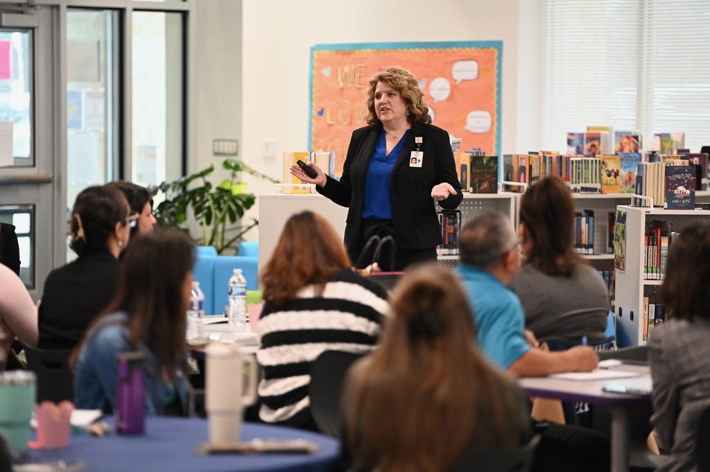 Literacy grant site visit