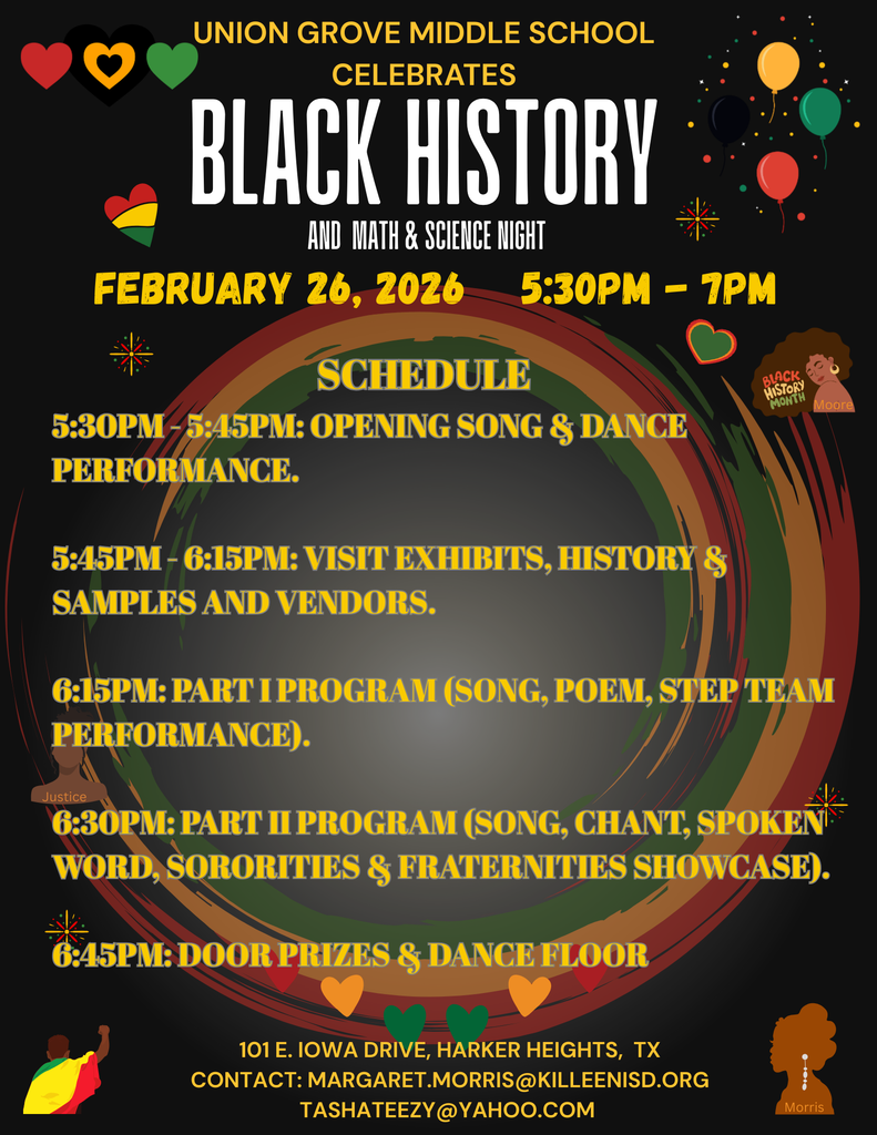 Celebration Schedule