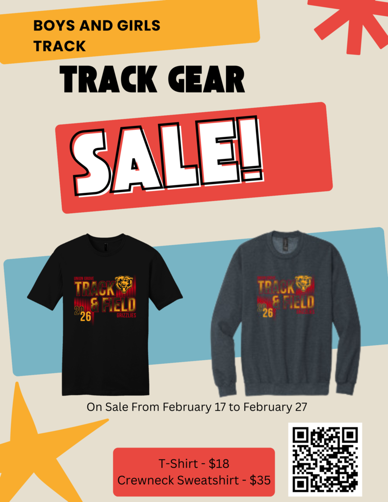 Track Spirit Wear for sale!