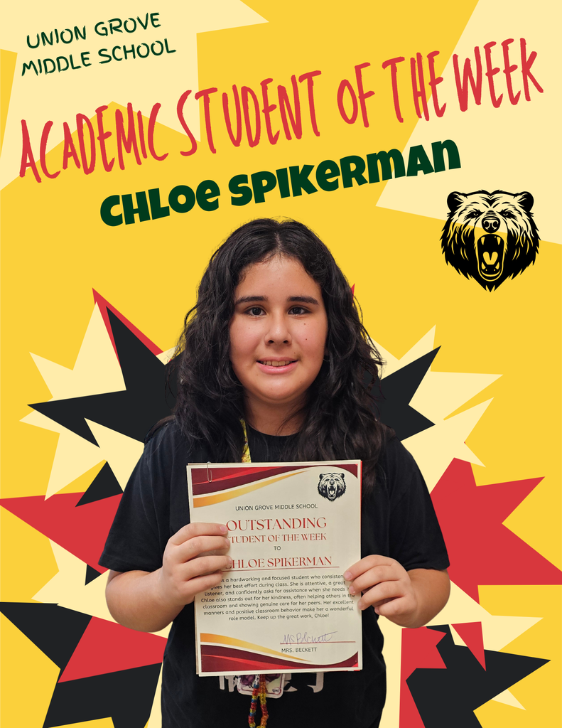 Student of the Week, Chloe Spikerman