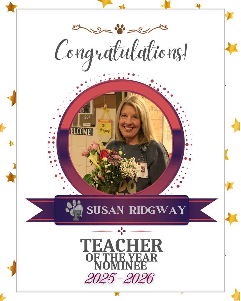 Teachers with flowers. Susan Ridgway