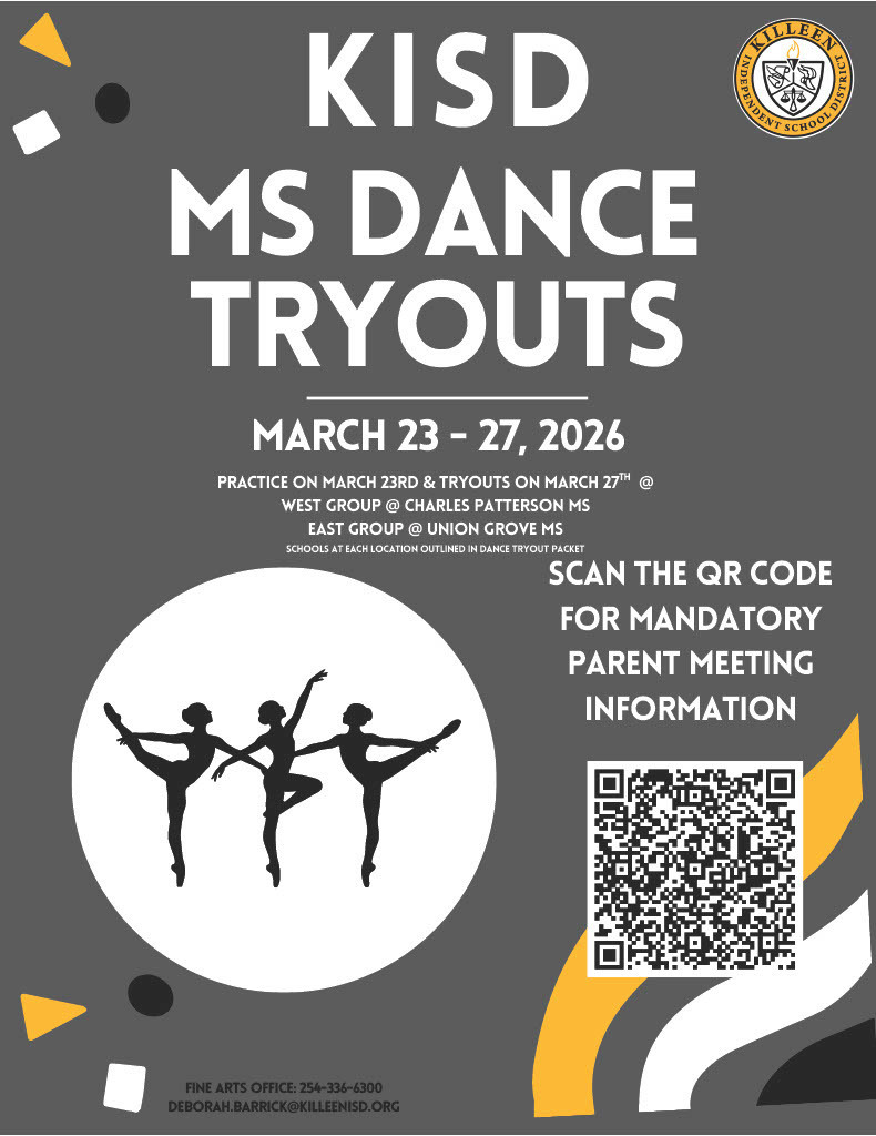 Dance Tryout dates
