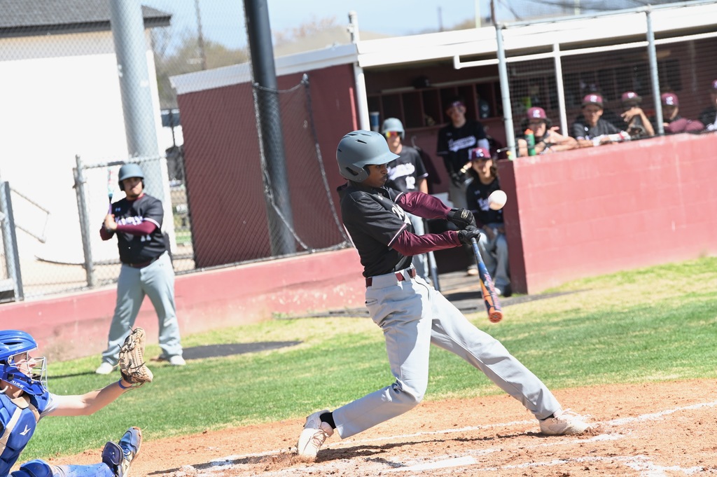 KHS batter makes contact