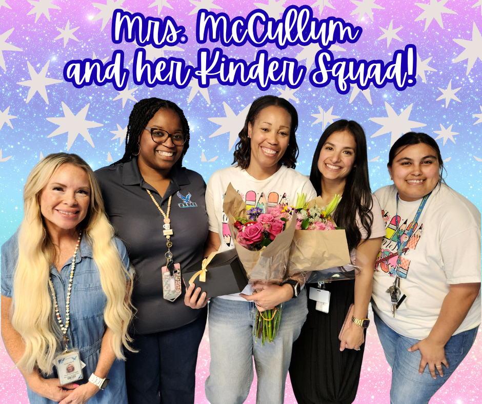 Mrs. McCullum and her Kinder Squad