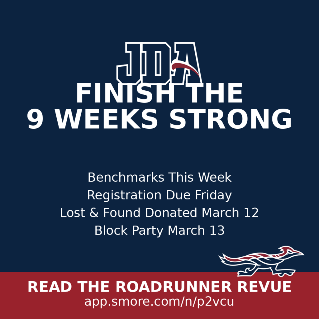 finish the nine weeks strong