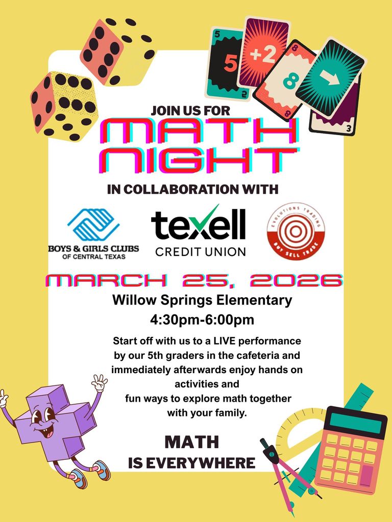 math night flyer