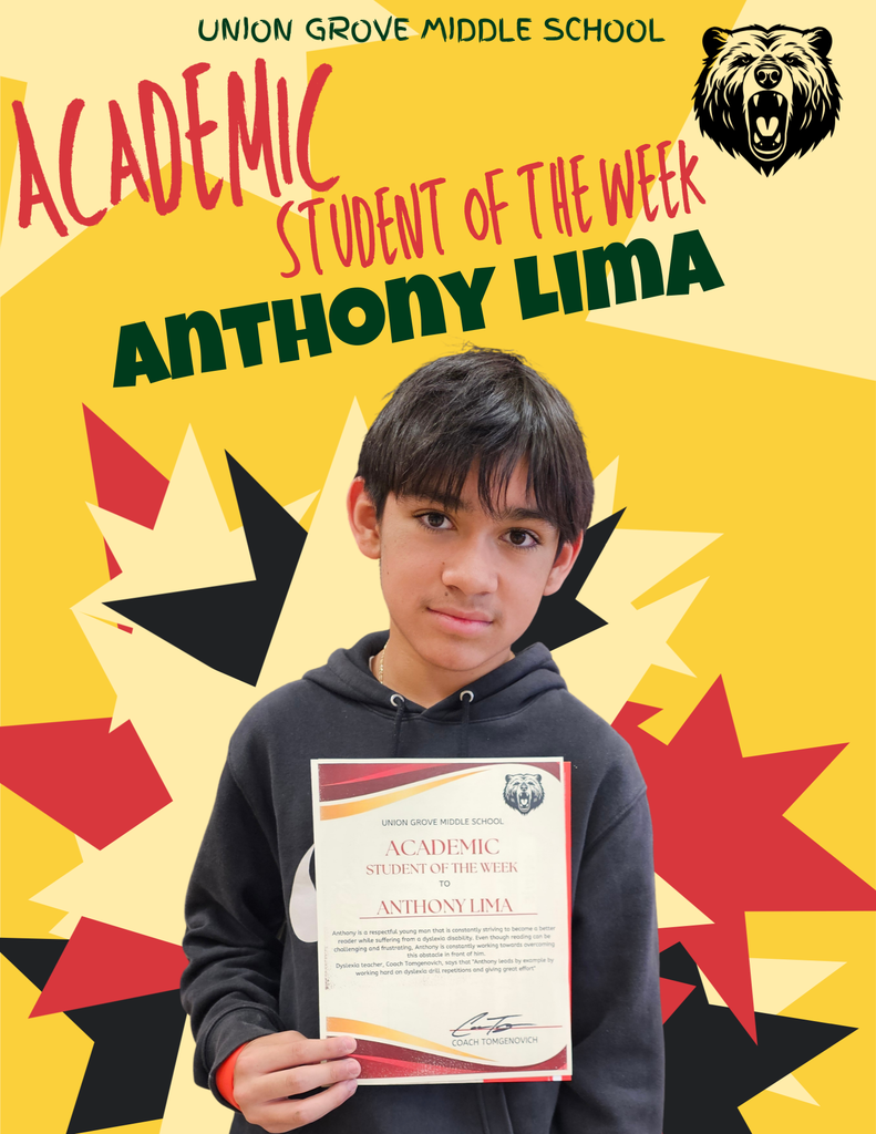 Academic Student of the Week