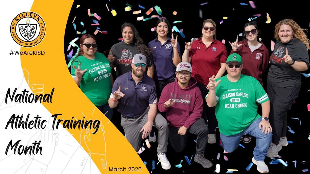 Killeen ISD's athletic trainers