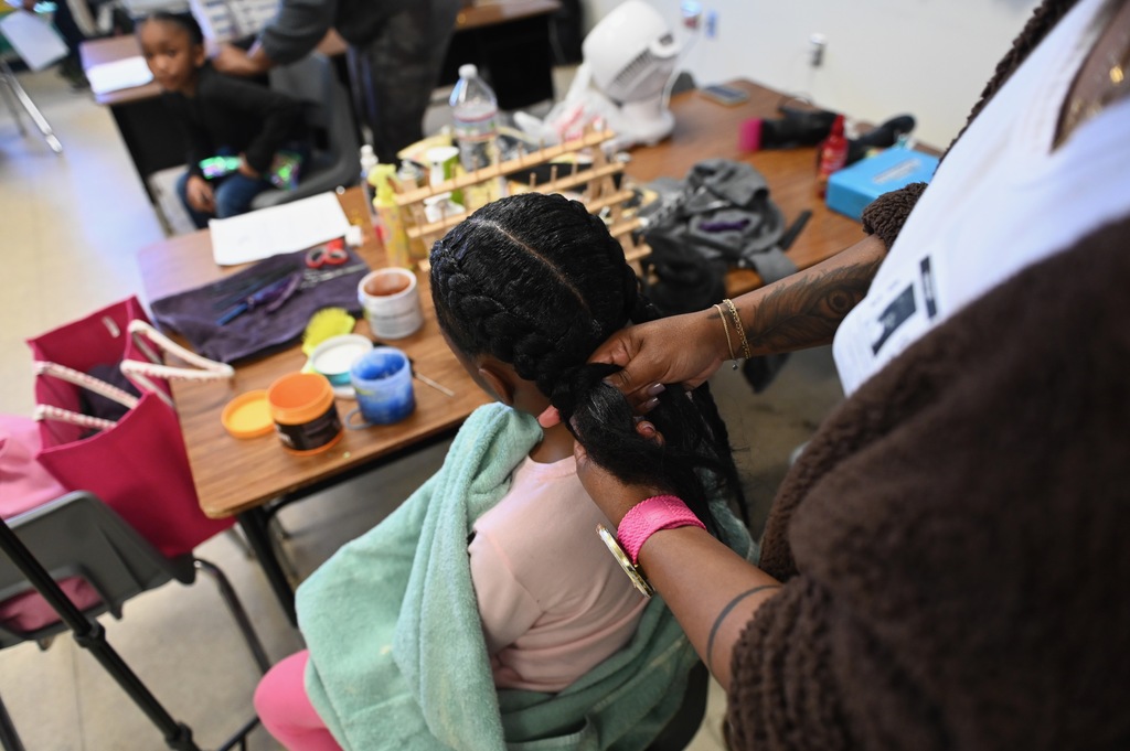 Spring break haircuts at Ira Cross ES 2026