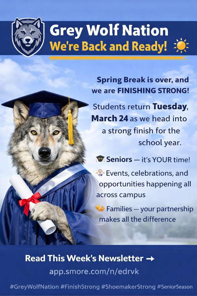SHS - Grey Wolves Weekly Update