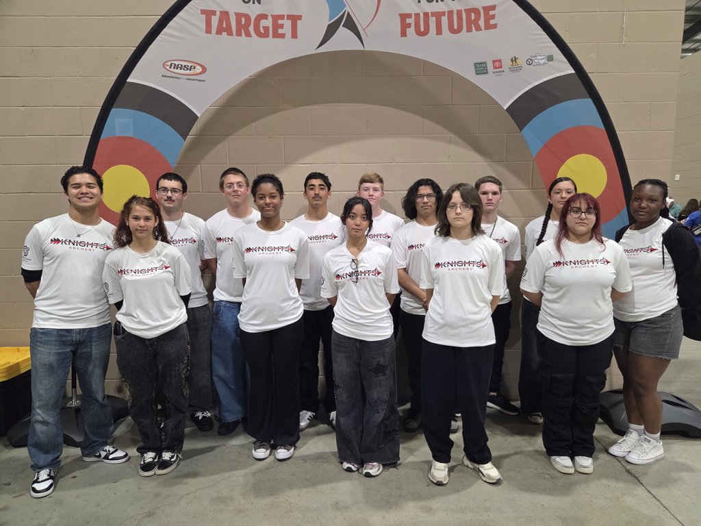 HHHS JROTC archery team 2026