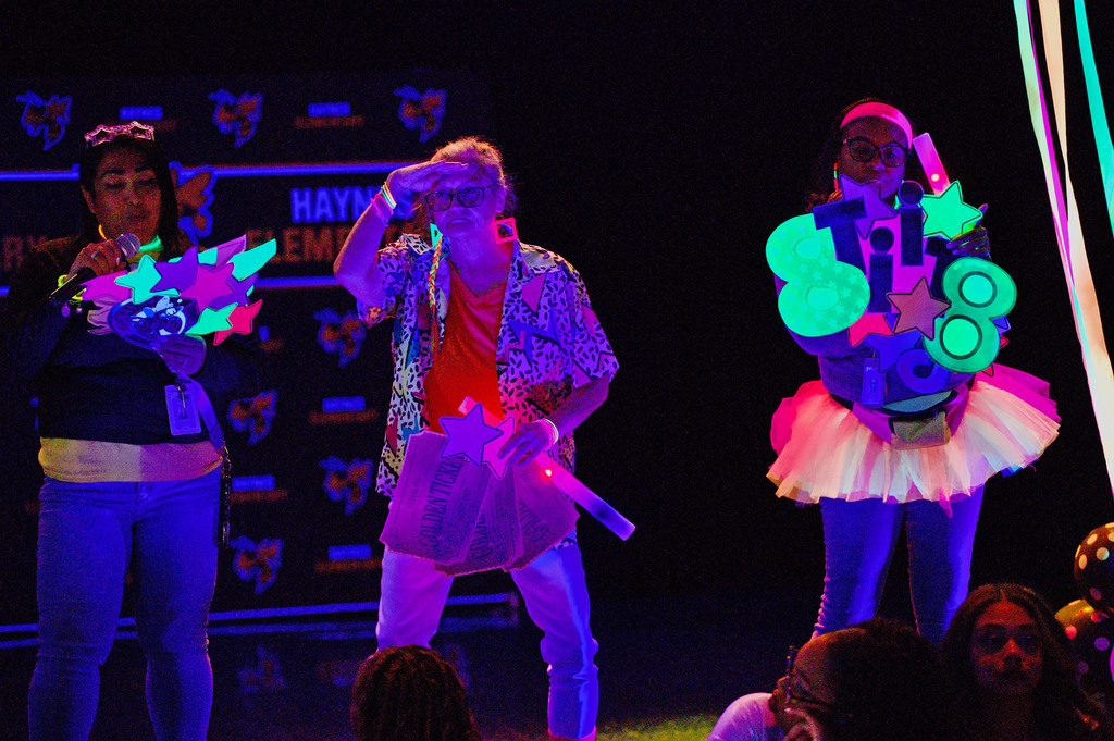 Haynes STAAR rally and parade