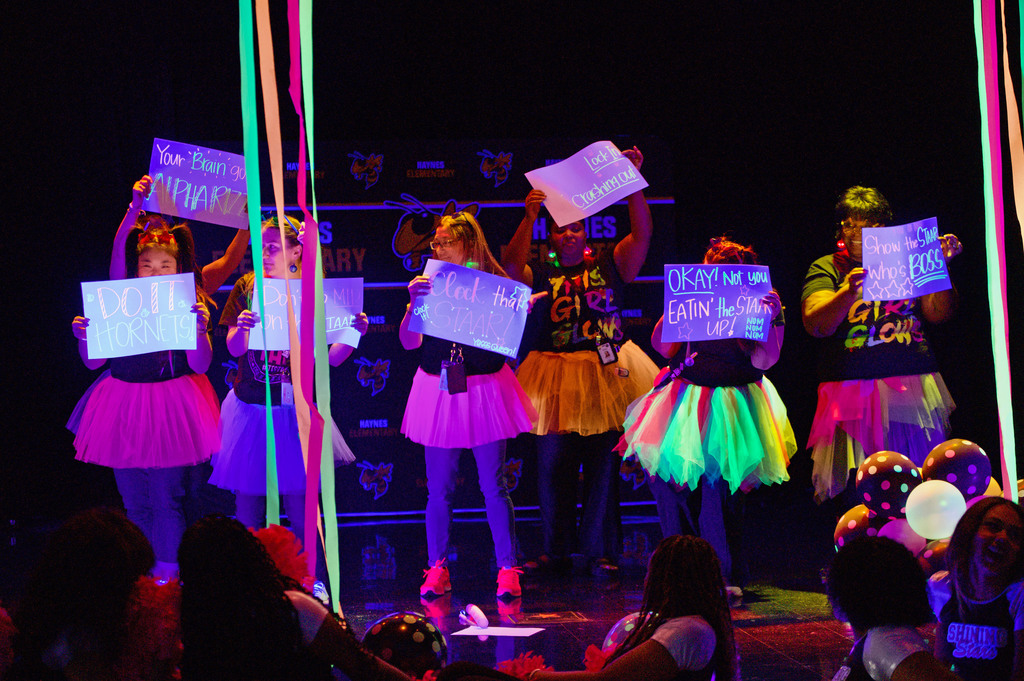 Haynes STAAR rally and parade