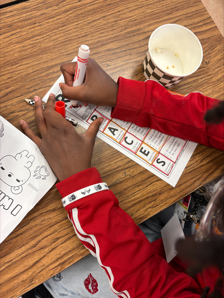 kids working on writing