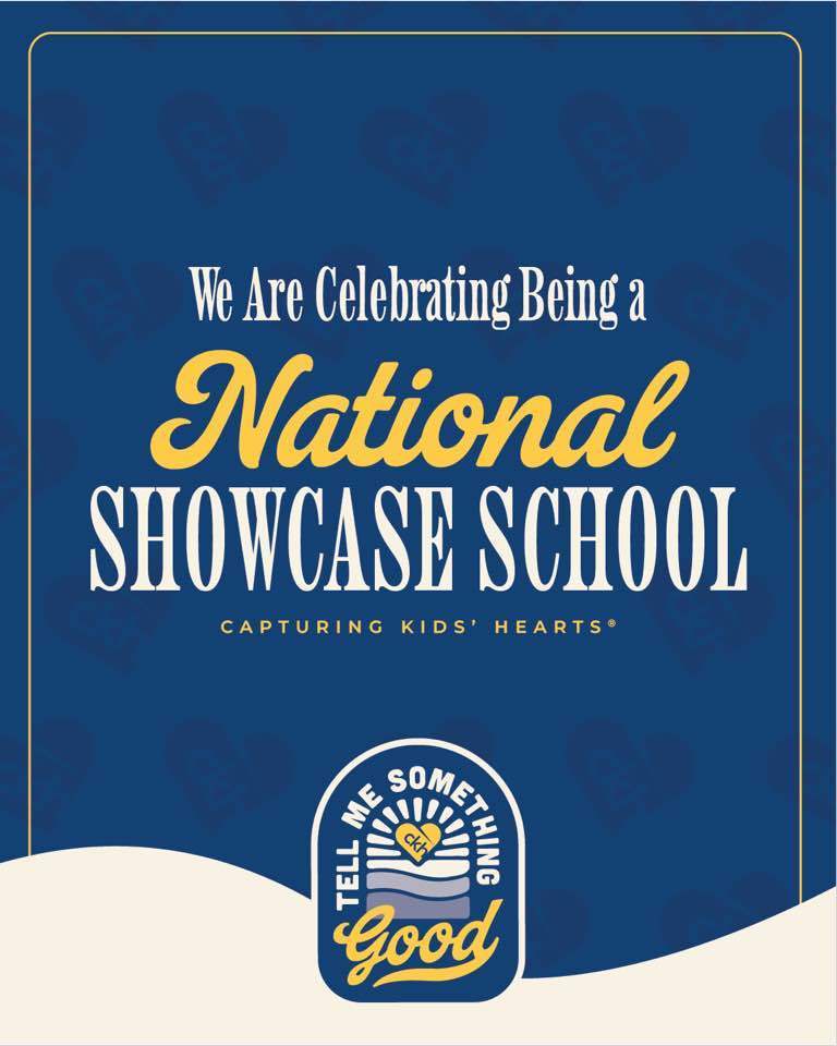 We’re excited to share that our campus has been recognized as a Capturing Kids’ Hearts® National Showcase School! This honor highlights the strong relationships we build every day and our commitment to creating a campus where every student feels safe, valued, and ready to succeed. Thank you to our dedicated staff, amazing students, and supportive families for helping make our school such a special place.