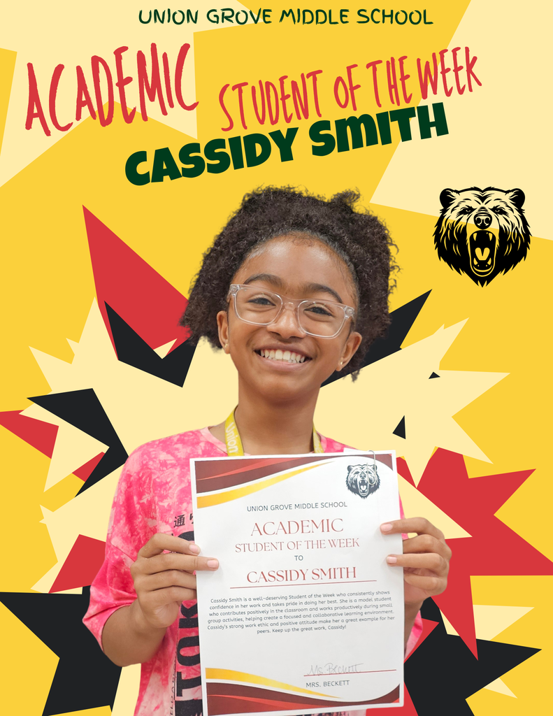 Academic Student of the Week