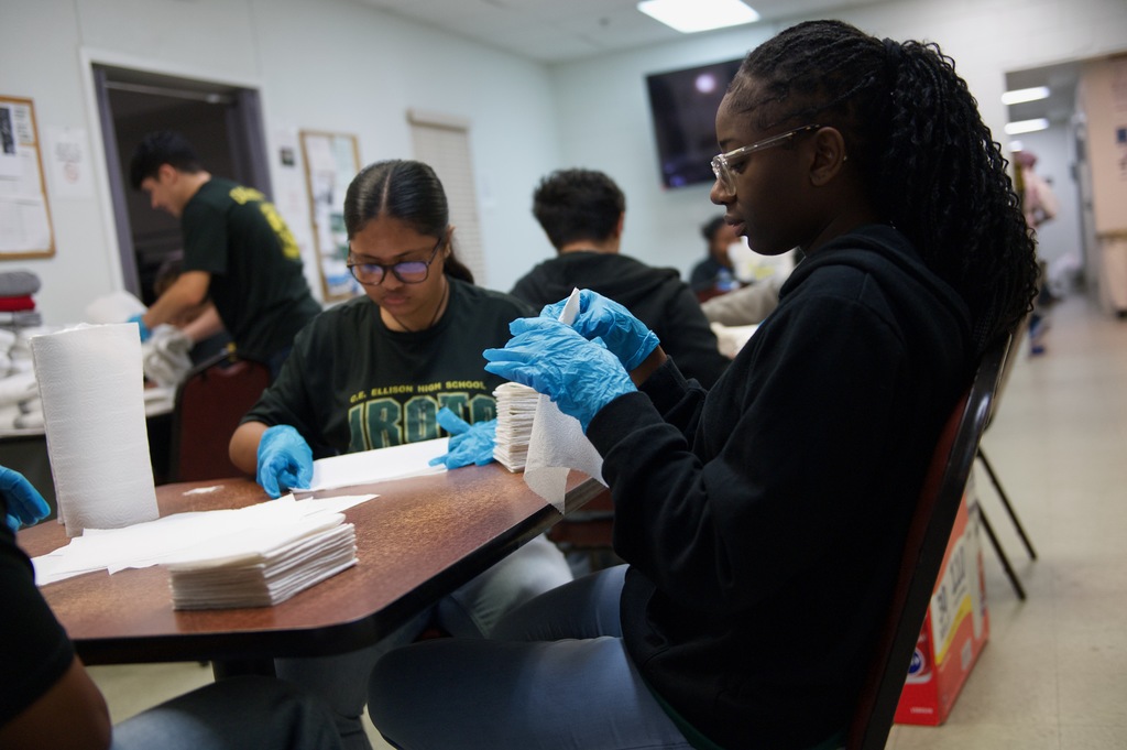 Ellison JROTC service project 2026