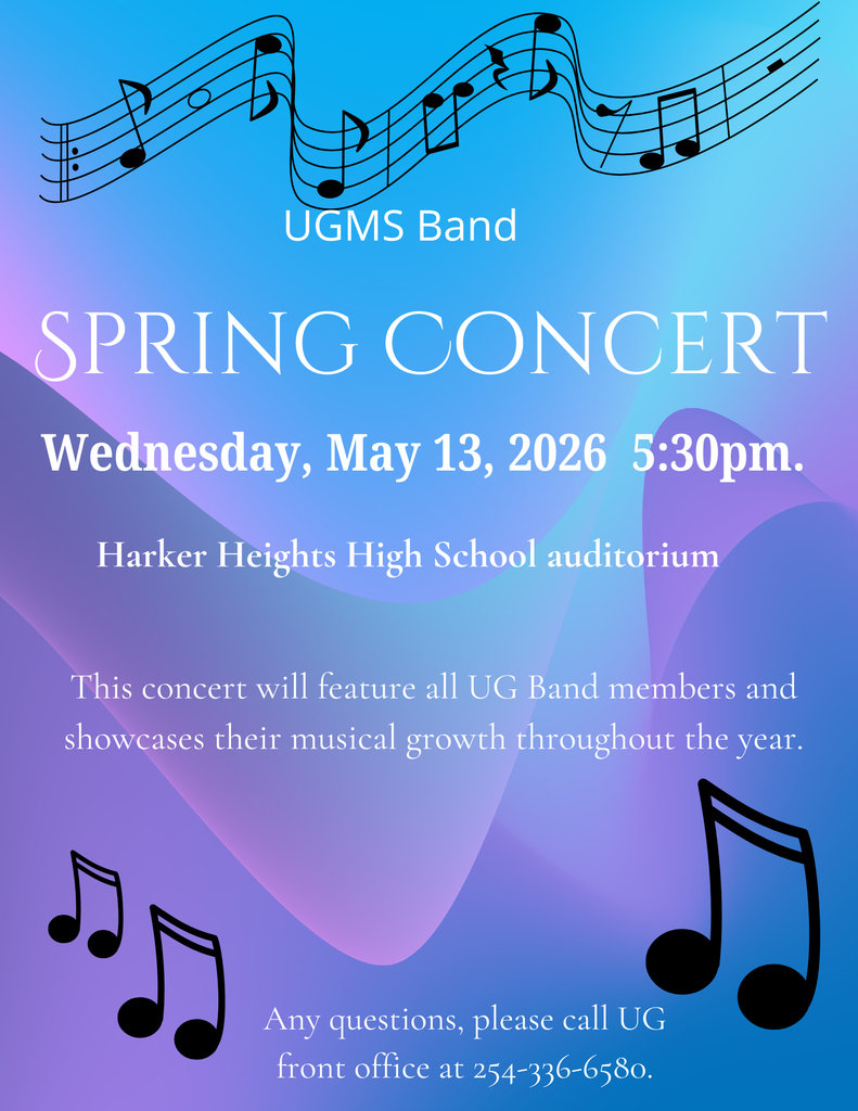 UGMS Band Spring Concert