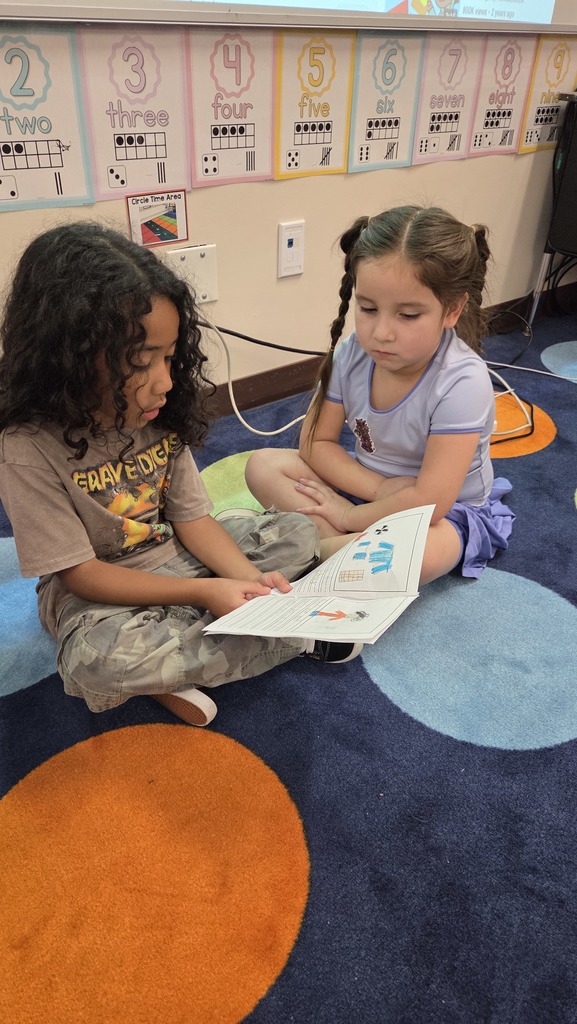 Kids reading together