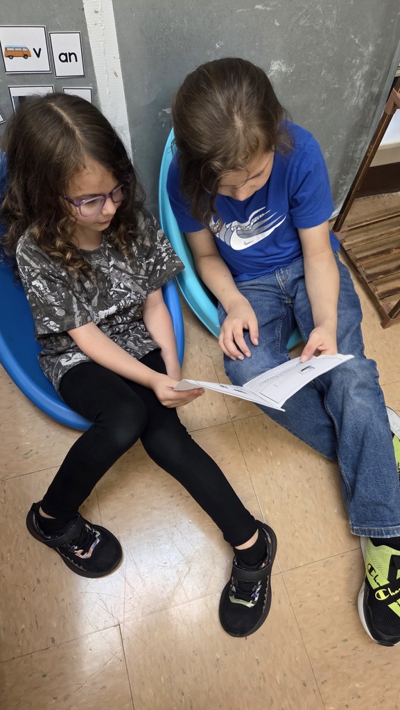 Kids reading together