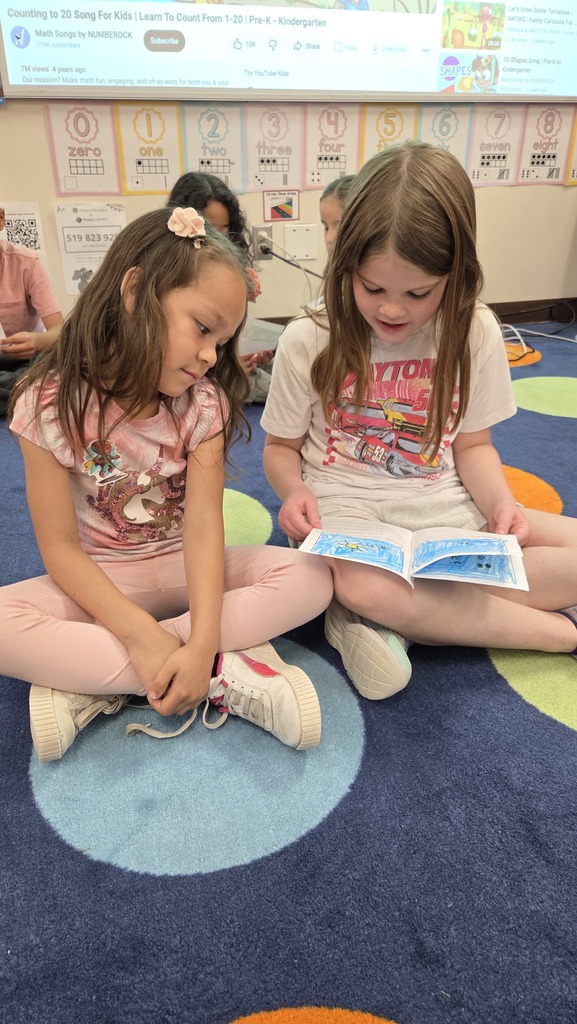 Kids reading together