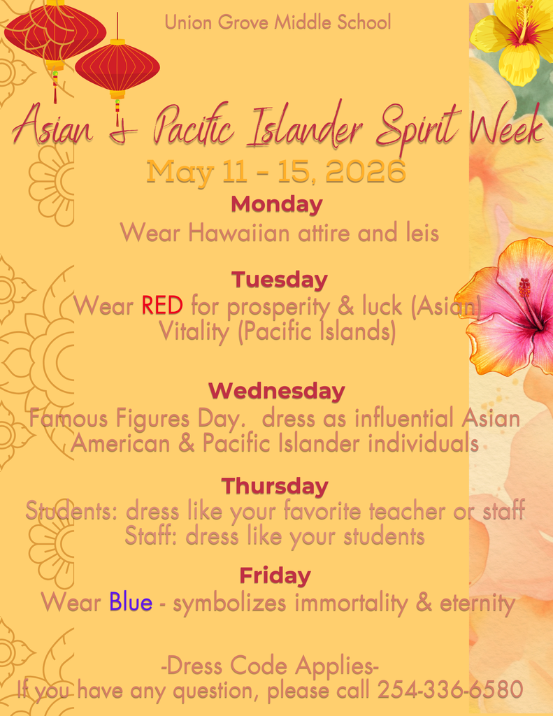 Asian and Pacific Islander Spirit Week