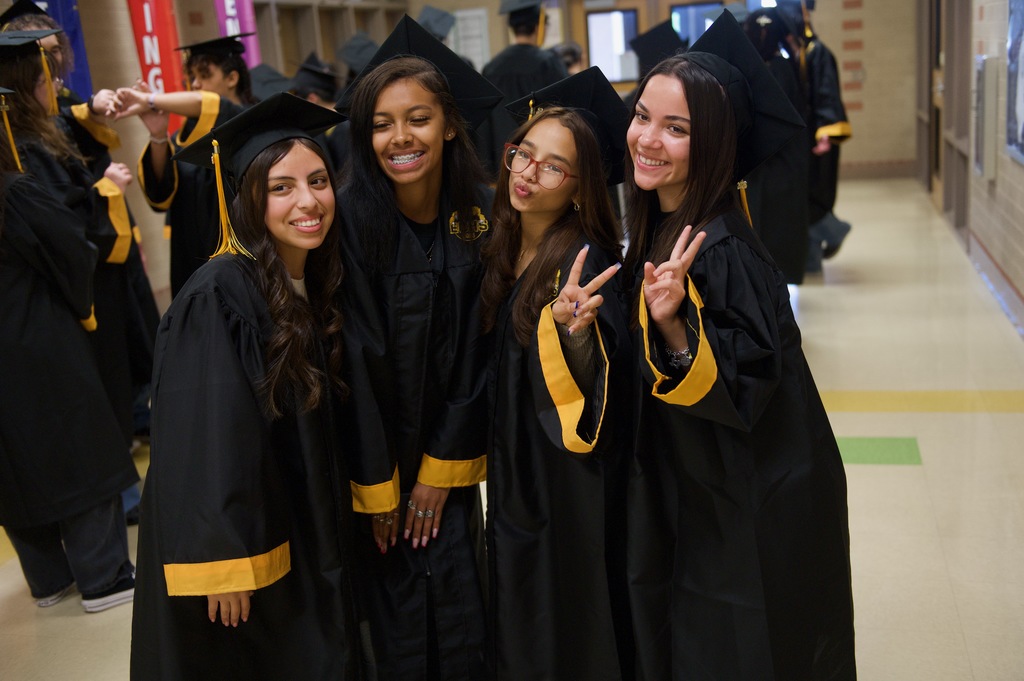 Early College HS senior walk 2026