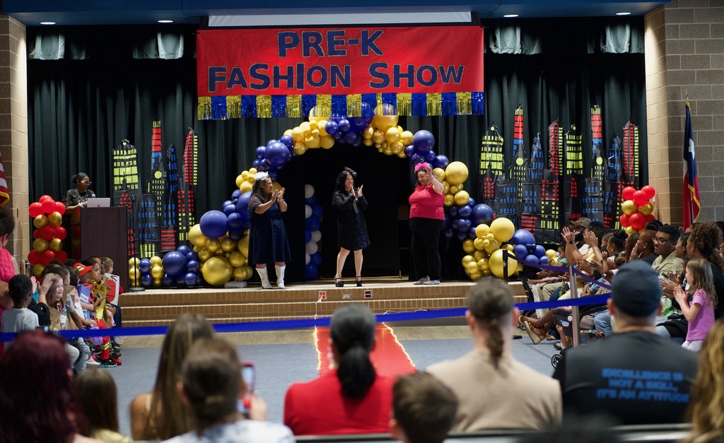 Pre-k career fashion show Maude Moore Wood ES