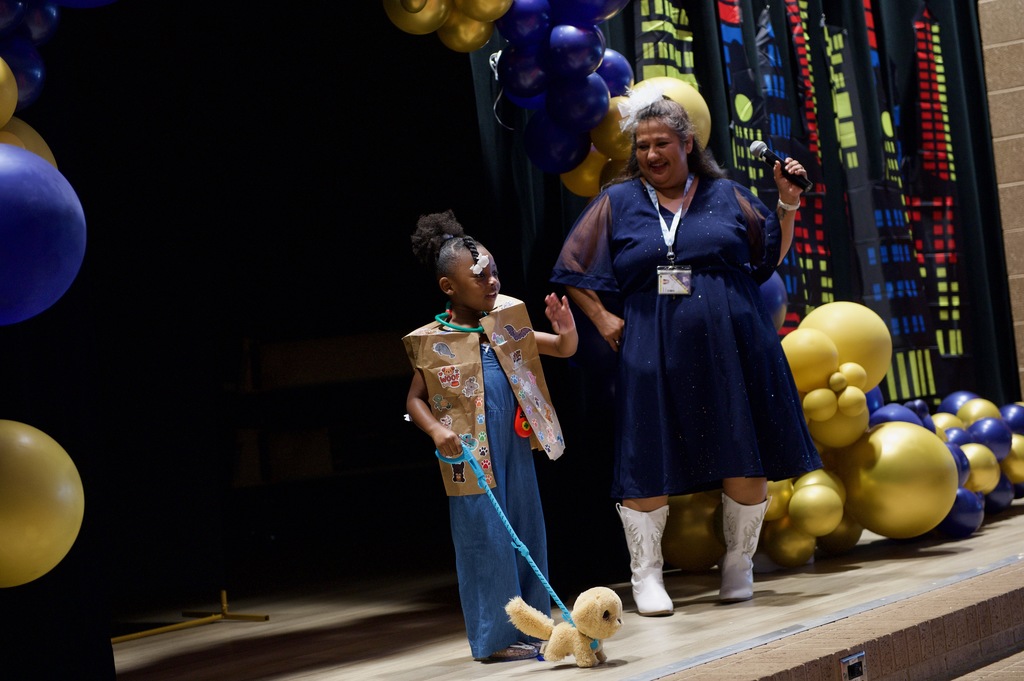 Pre-k career fashion show Maude Moore Wood ES