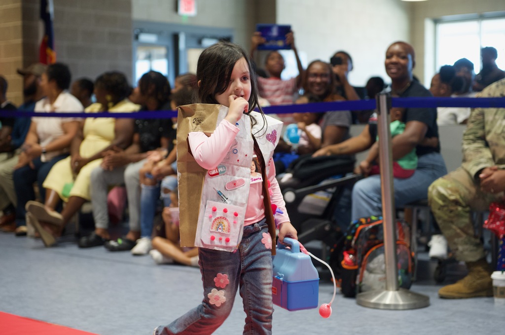 Pre-k career fashion show Maude Moore Wood ES