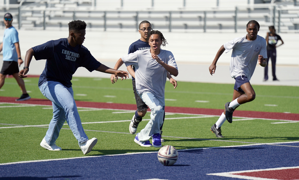 Life Skills Soccer game