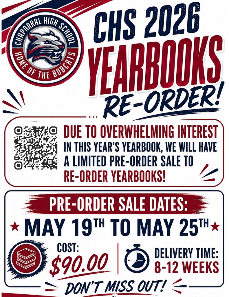 Yearbook re-Order Flier