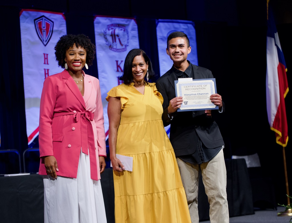 ECHS valedictorian Maxymus Channan