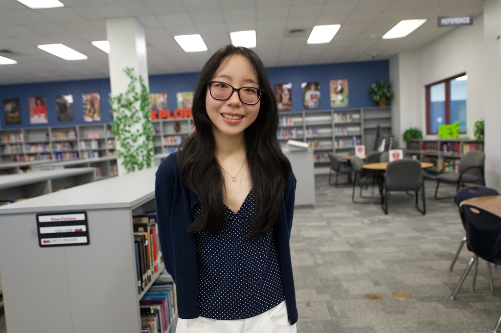 HHHS valedictorian Hannah Shin
