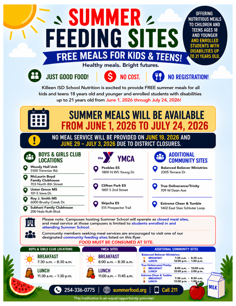 summer feeding sites