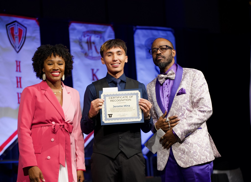 CHS valedictorian Jerome Mina