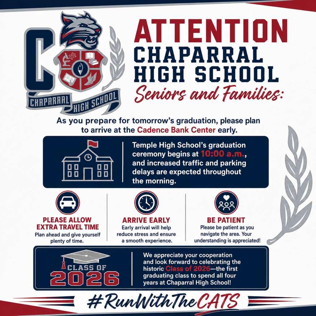 Graduation Traffic Flier