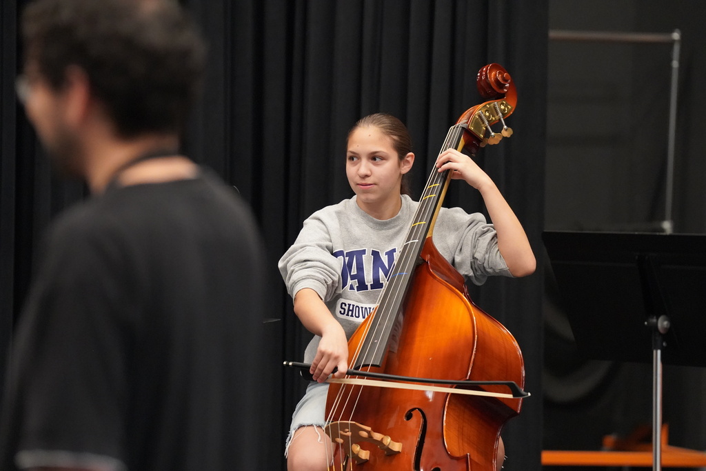 Students participate in orchestra camp