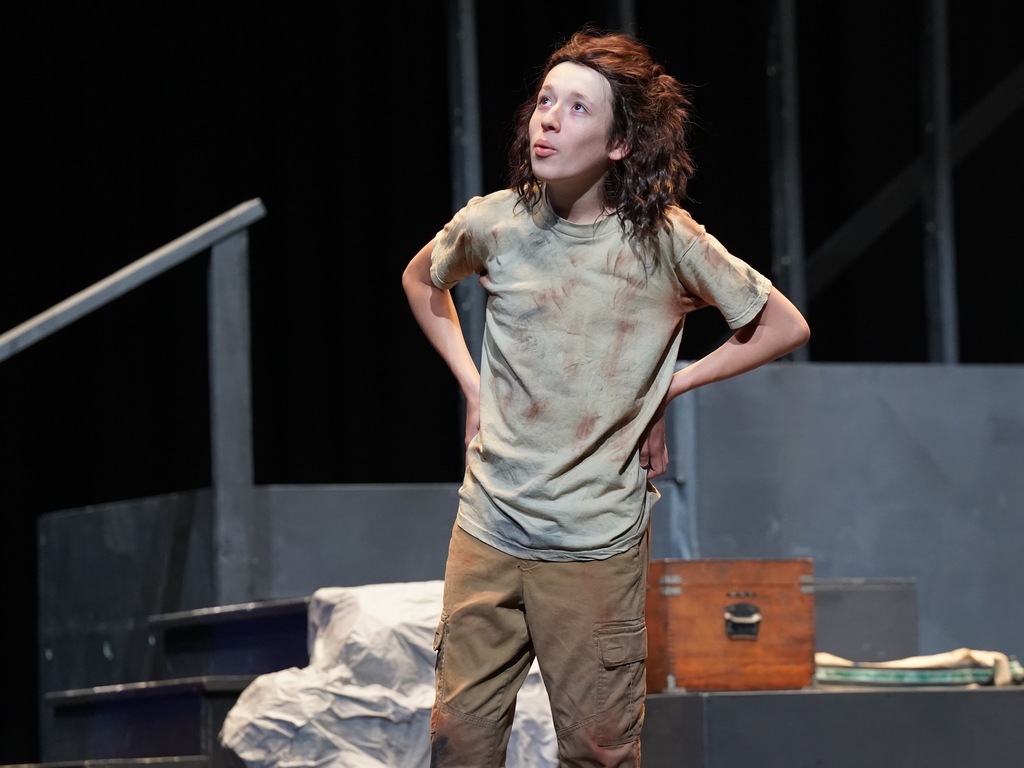 High school theatre camp performers