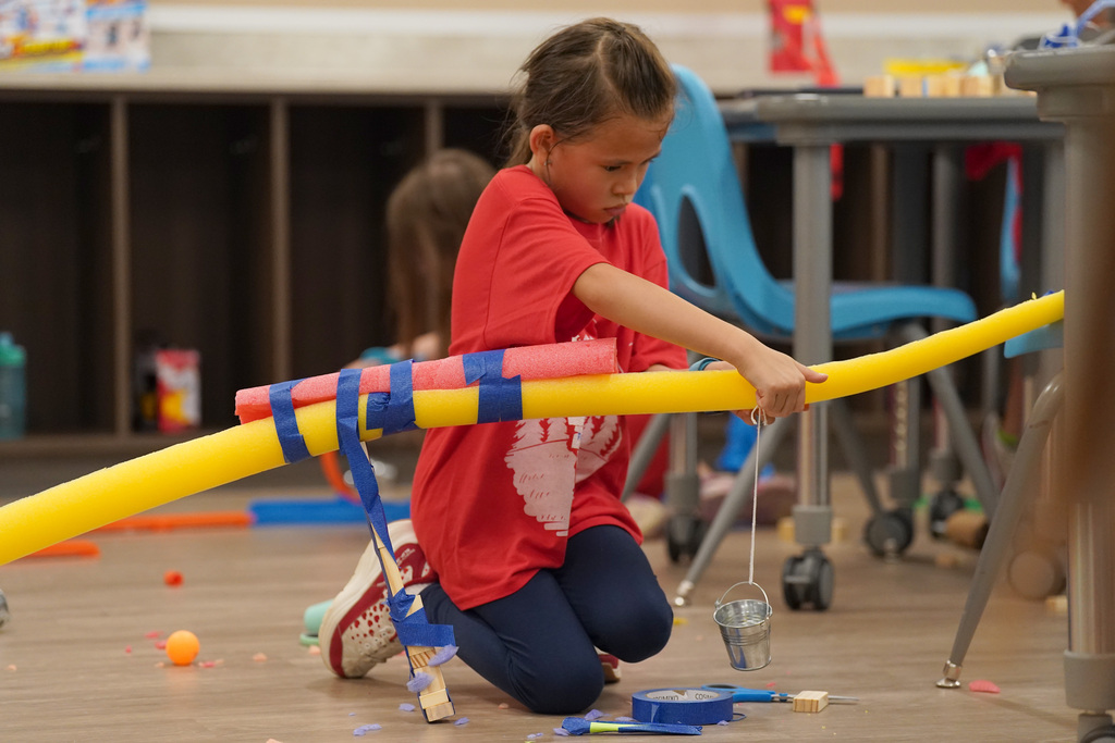 Students at summer camps