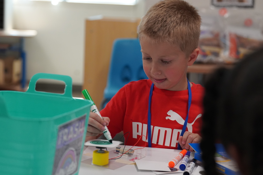 Students at summer camps