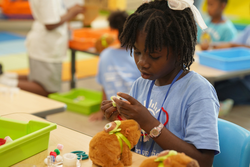 Students at summer camps