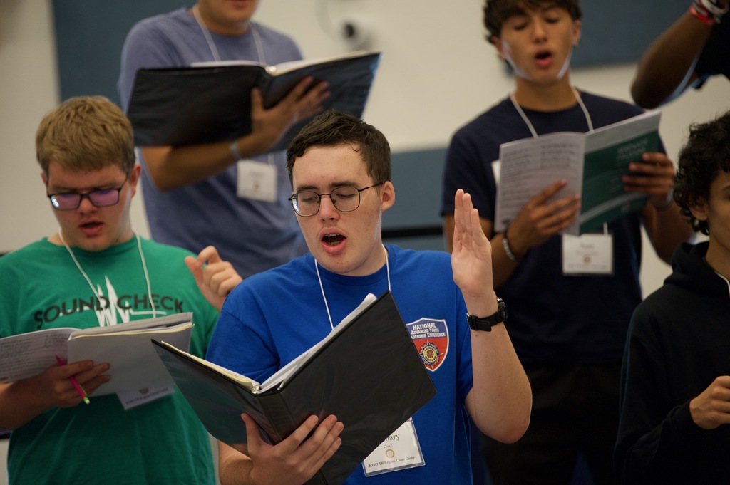 High school region choir prep camp 2026