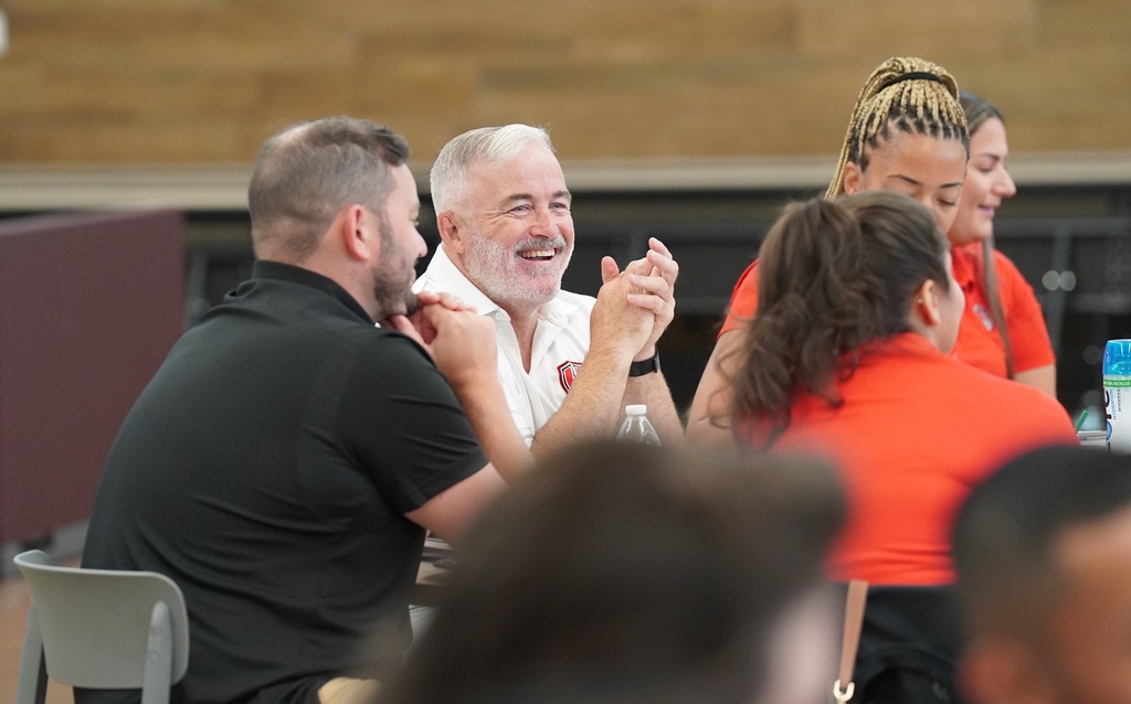 HHHS coach at Coaches In-Service