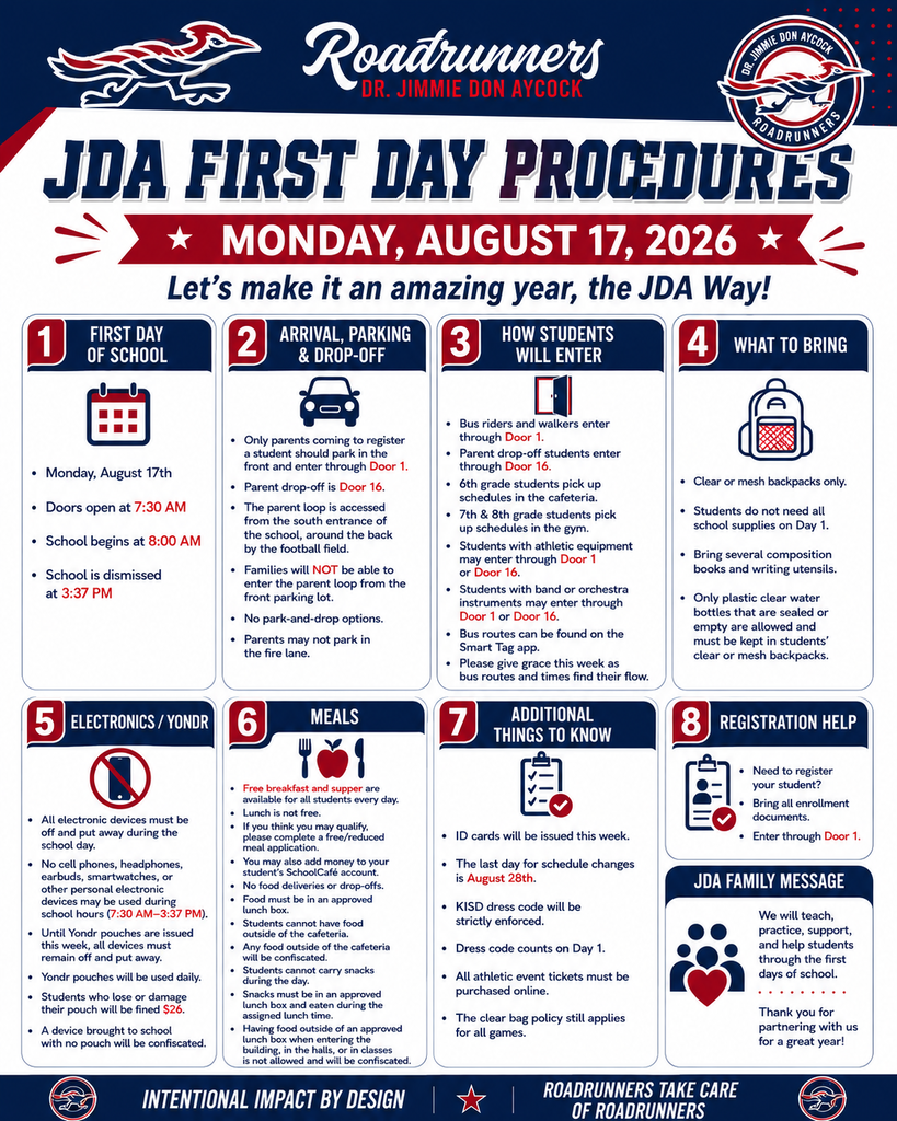 First Day procedures