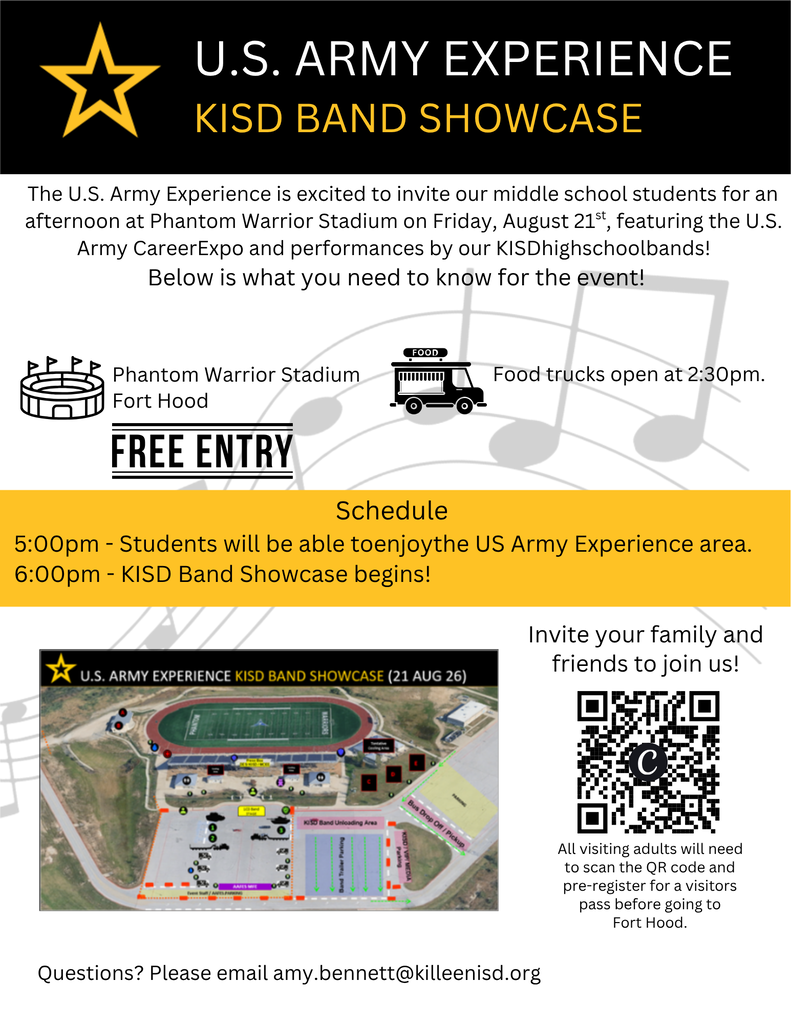 US Army Experience and KISD Band Showcase