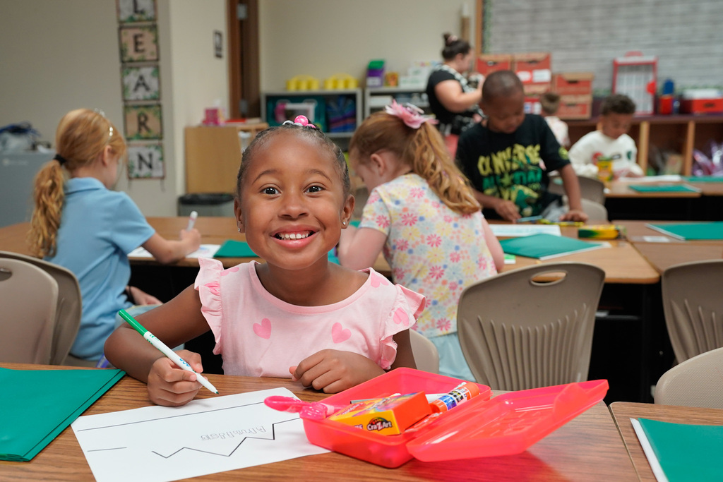 First day of school Meadows ES 2026