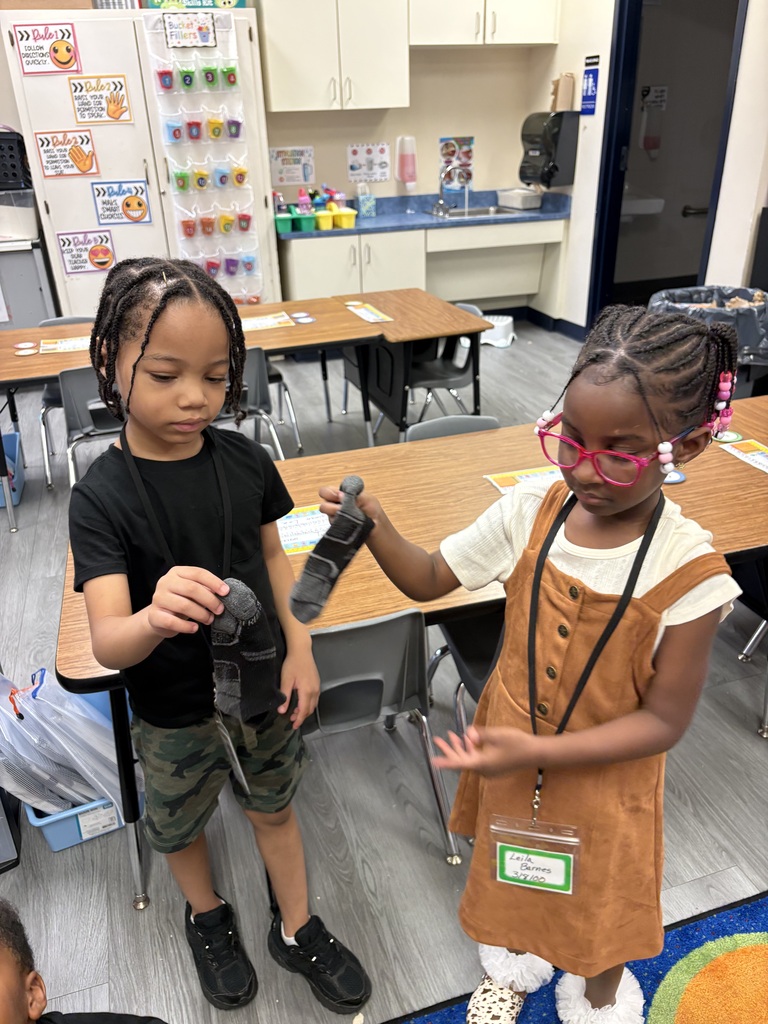 students with socks