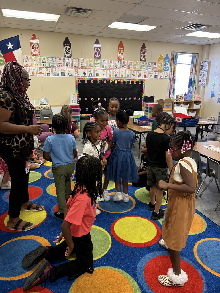 teacher with students