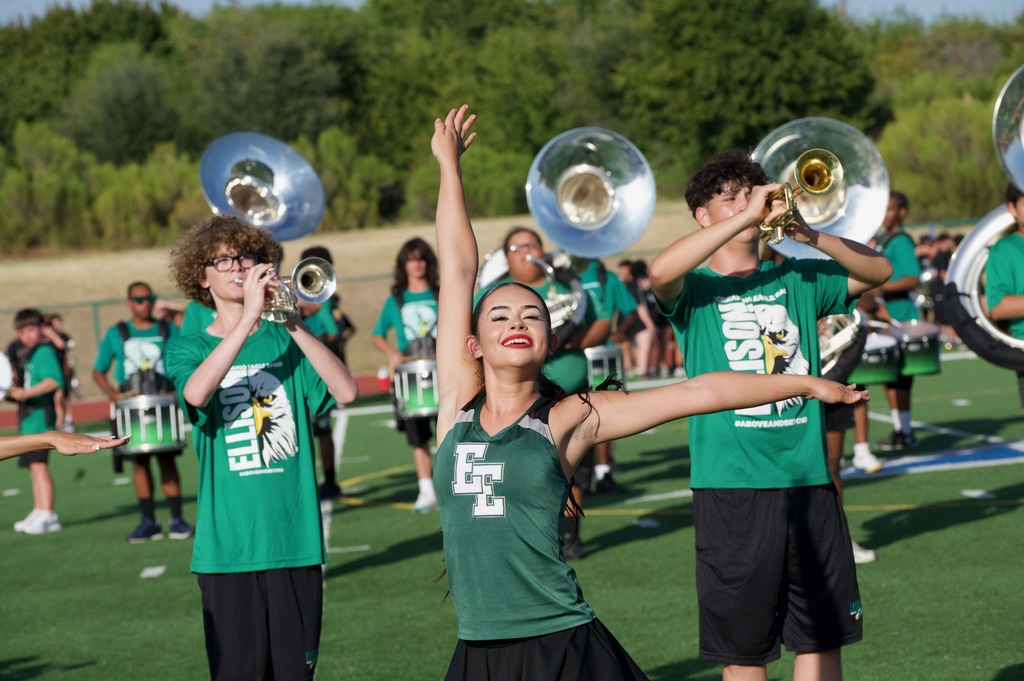 EHS Screaming Eagle Band at Hood Stadium